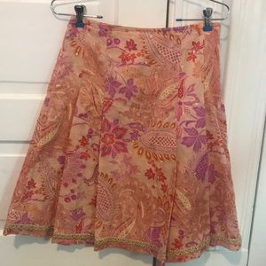 EXPRESS paisley skirt